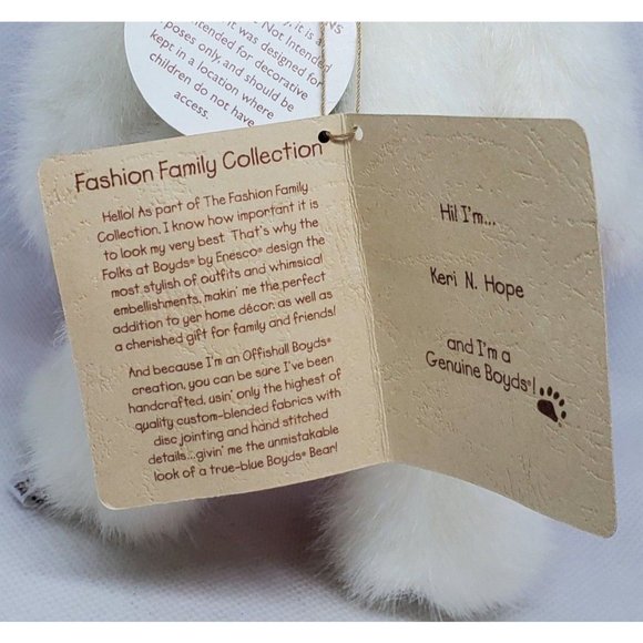 Rare Boyds Stuff Keri N.Hope Genuine Boyd Limited Edition Exclusive Design Stuff - Picture 7 of 11